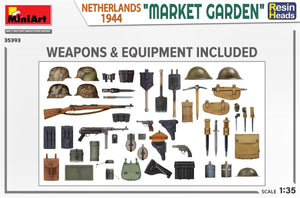 MiniArt 35393 MARKET GARDEN NETHERLANDS 1944. RESIN HEADS 1/35 – immagine 3