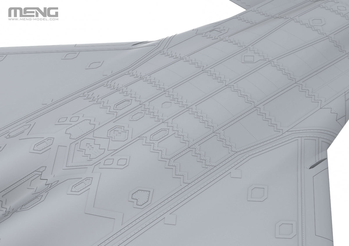 Meng LS-002 Chinese J-20 Stealth Fighter 1/48 – Bild 8