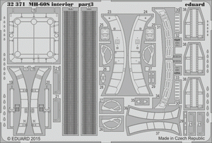 Eduard 32371 MH-60S interior 1/35 ACADEMY – image 3
