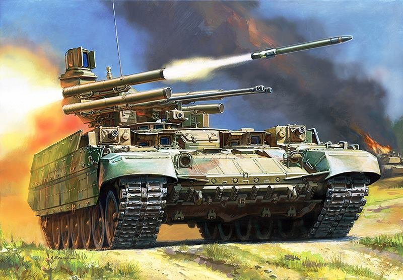 Zvezda 3636 Russian Fire Support Combat Vehicle TERMINATOR 1/35 – zdjęcie 2