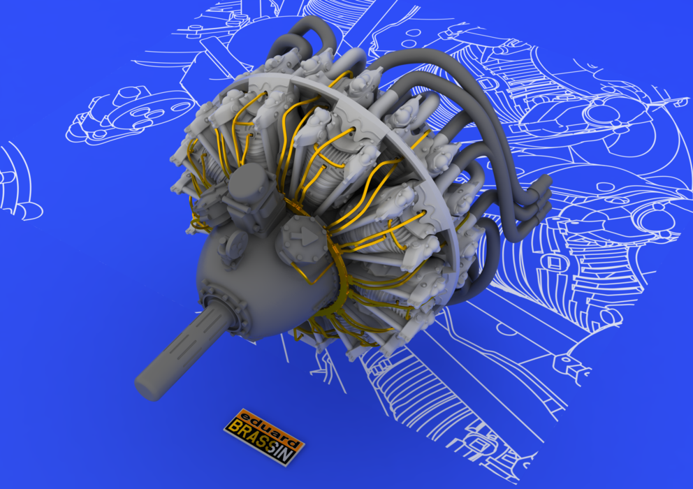 Eduard 648056 R-2800-10 engine 1/48 (Eduard) – image 5