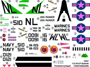 Hobby 2000 72047 A-4E Skyhawk 1/72 – immagine 3