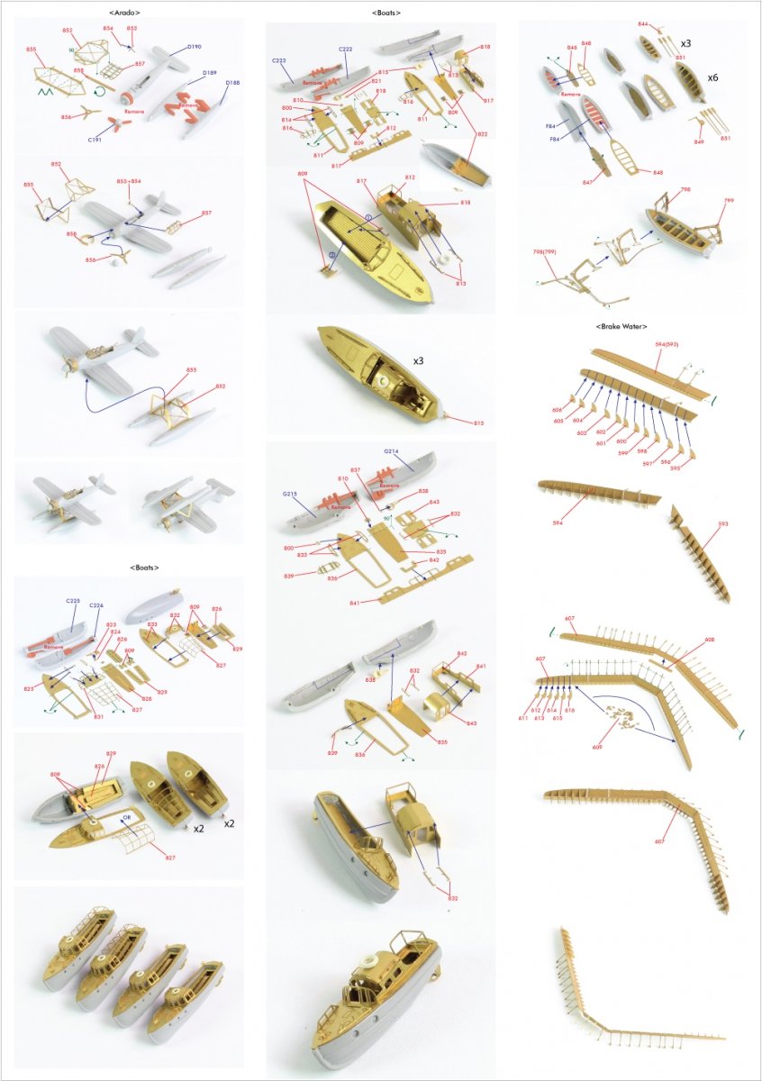 Pontos 35022F1 BISMARCK 1941 Kit de détails (1/350) – image 13