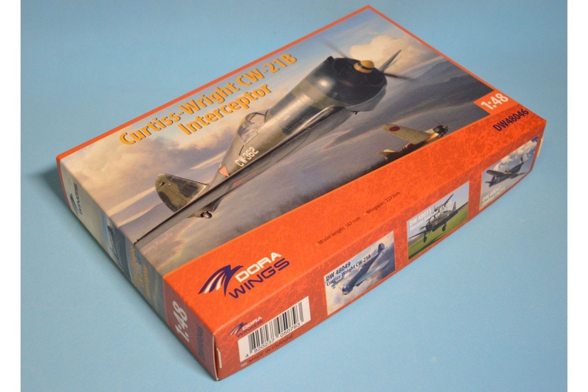 Dora Wings 48046 Curtiss-Wright CW-21B Interceptor 1/48 – Bild 3