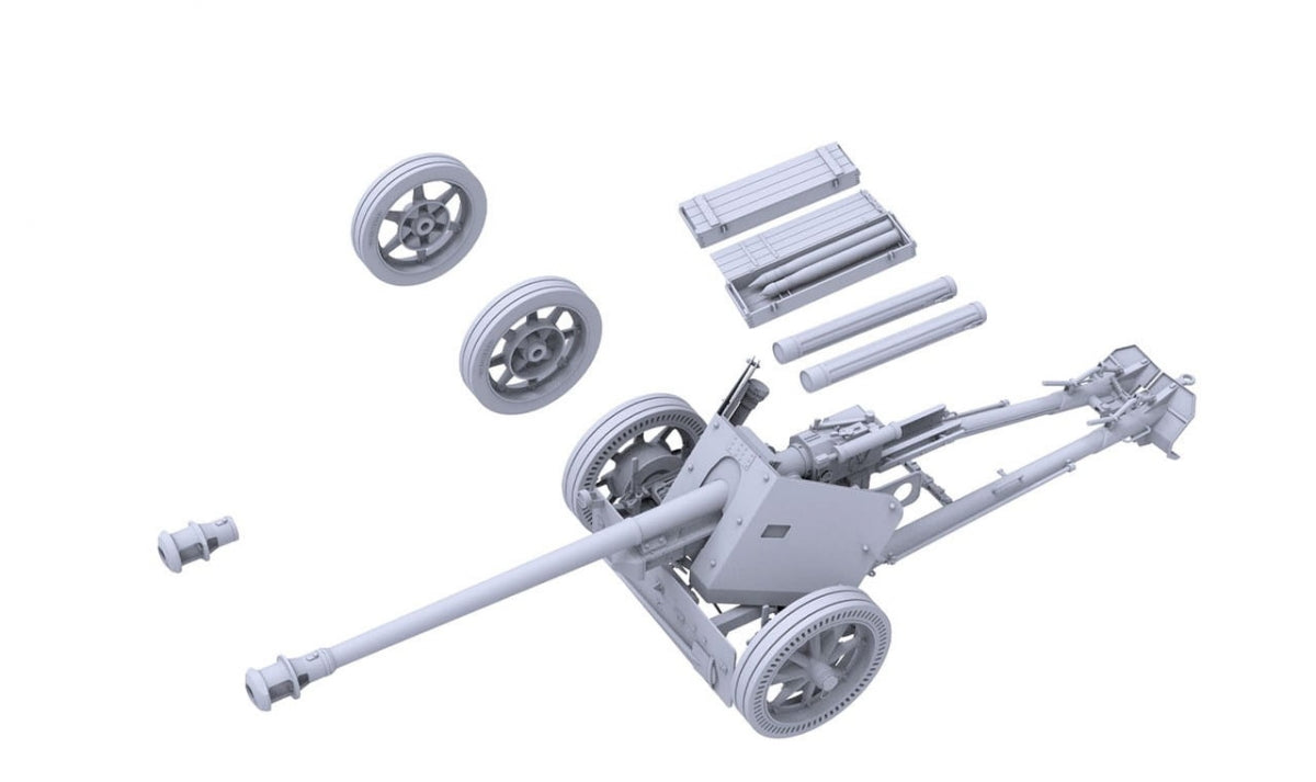 Das Werk DW16020 German 7,5cm PaK40 (mid/late) 1/16 – imagen 4