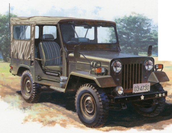 Fine Molds FM34 JGSDF Type 73 Light Truck (Canvas Top) 1/35 – imagen 3