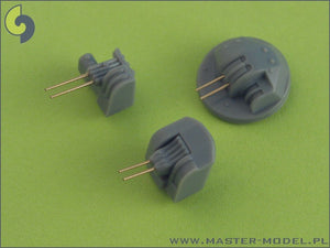 Master SM-700-007 IJN 12,7cm/40 (5in) Type 89 barrels (12pcs) - most IJN warships – zdjęcie 2