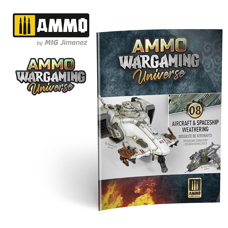 Ammo of Mig 6927 AMMO WARGAMING UNIVERSE Livre 08 - Vieillissement des avions et des vaisseaux spatiaux (anglais, espagnol, polonais)