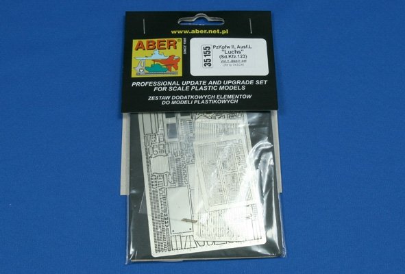 Aber 35155 Pz.Kpfw II, Ausf. L LUCHS (SD.Kfz. 123) cz.1 zestaw podstawowy (TASCA) 1/35 – imagen 3