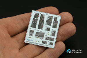 Quinta Studio QD48370 F-4E late without DMAS 3D-Printed &amp;amp; colored Interior on decal paper (Meng) 1/48 – image 4