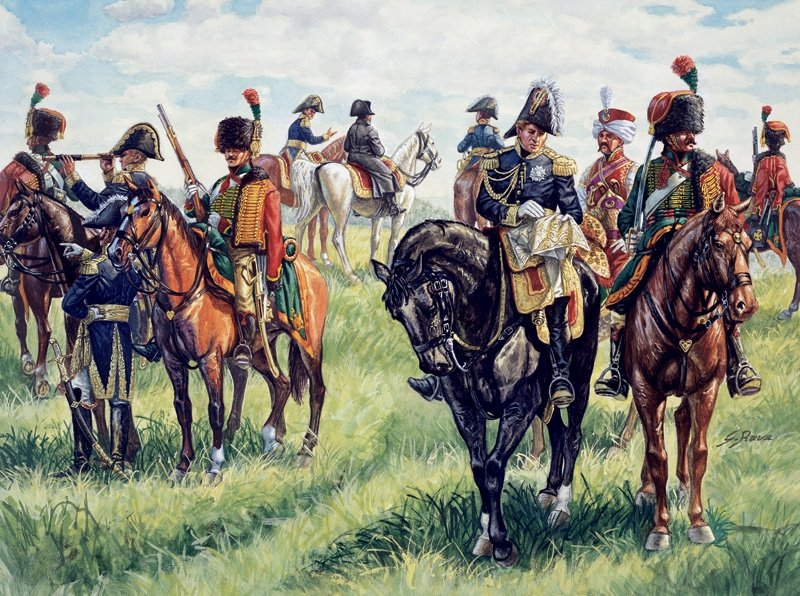 Italeri 6016 Napoleons General Staff 1/72