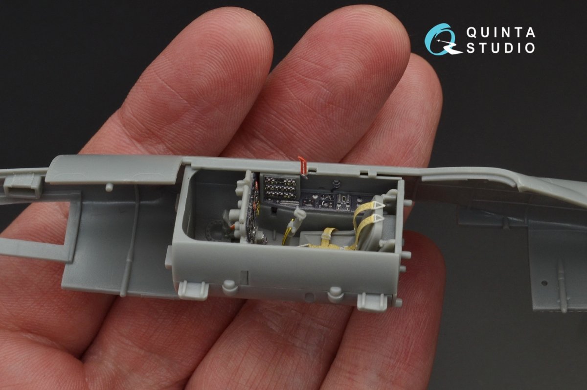Quinta Studio QD48089 Me-262A 3D-Printed &amp;amp; coloured Interior on decal paper (for HobbyBoss kit) 1/48 – Bild 9