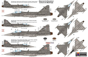 Kovozavody Prostejov KPM0161 JAS-39 Gripen 1/72 – zdjęcie 2