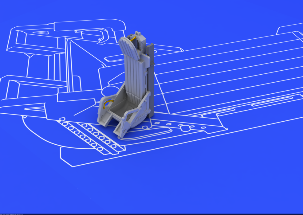 Eduard 672008 MiG-15 ejection seat 1/72 (Eduard) – imagen 3