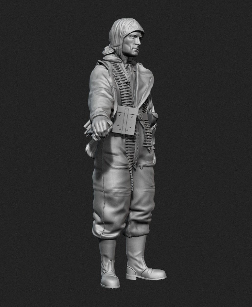 Panzer Art FI35-132 German fallschirmjäger Oder Front No.2 1/35 – Bild 3