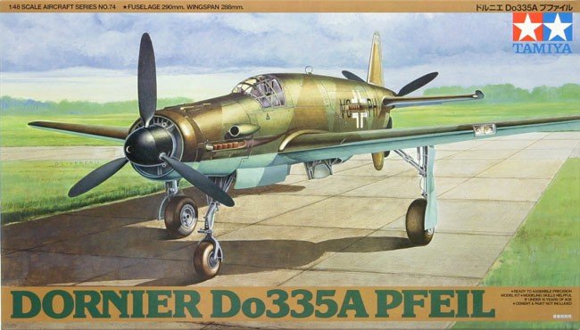 Tamiya 61074 Dornier Do335A Pfeil 1/48
