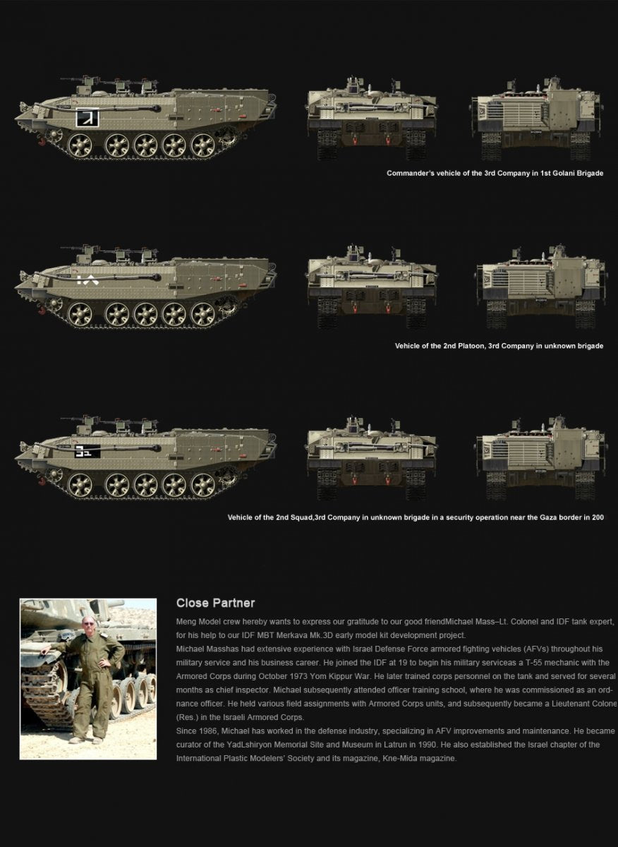 Meng Model SS-003 Achzarit Israel Heavy Armoured Personnel Carrier 1/35 – Bild 9