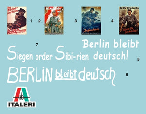Italeri 6112 BATTLE of BERLIN Diorama Set 1/72 – imagen 2