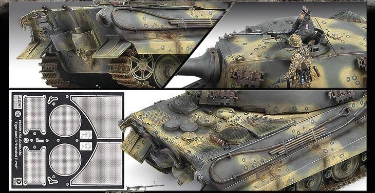 Academy 13229 German King Tiger Last Production 1/35 – Bild 2