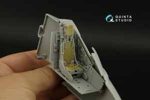Intérieur imprimé en 3D et coloré sur papier décalcomanie Quinta Studio QD32194 AV-8B Harrier II tardif (Trumpeter) 1/32 – image 11