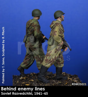 RADO Miniatures RDM35021 Soviet Razvedchiki, (1941-45) 1/35 – zdjęcie 3