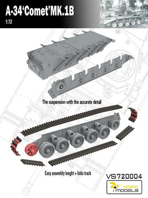 Vespid Models VS720004 A-34 Comet MK.1B 1/72 – immagine 2