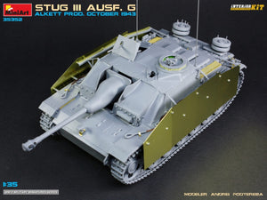 MiniArt 35352 STUG III AUSF. G ALKETT PROD. KIT INTÉRIEUR OCTOBRE 1943 1/35 – image 3