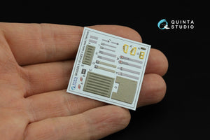Quinta Studio QD32155 F-15C Early/F-15A/F-15J early 3D-Printed &amp;amp; coloured Interior on decal paper (Tamiya) 1/32 – Bild 7