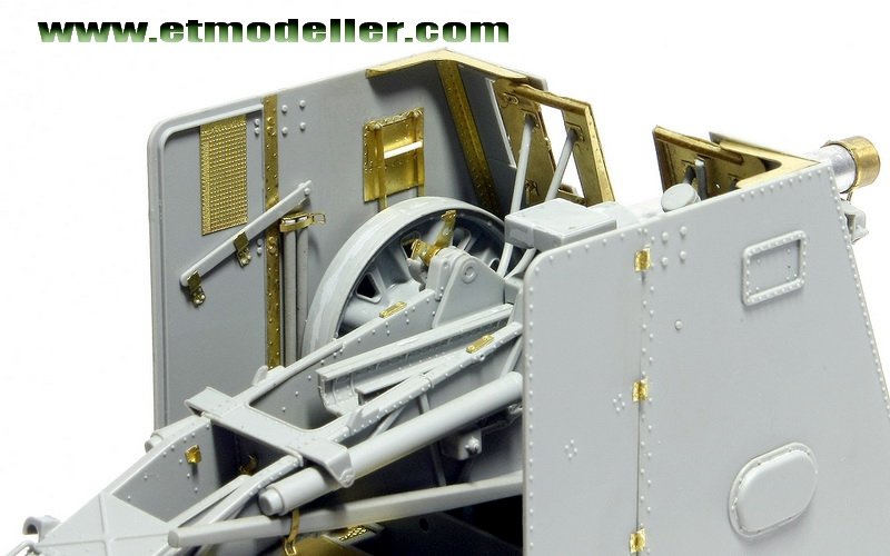 E.T. Model E35-007 WWII German Pz.Kpfw.I Ausf.B 15cm &amp;quot;BISON&amp;quot; (For DRAGON 6259) 1/35 – zdjęcie 9