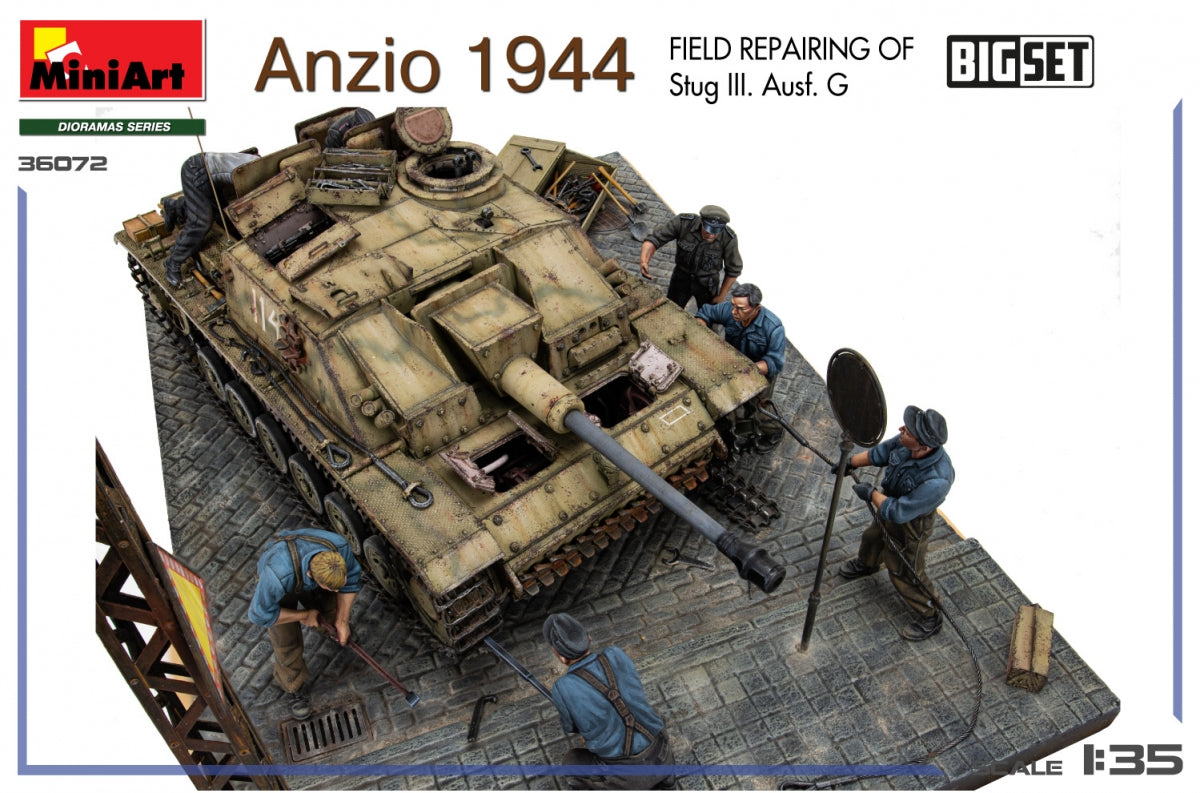 MiniArt 36072 Anzio 1944. Field Repairing of Stug III. Ausf. G. BIG SET 1/35 – image 6