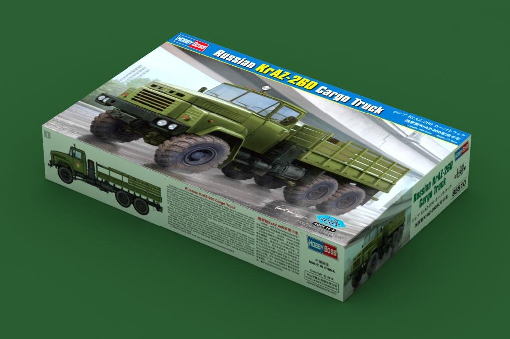 Hobby Boss 85510 Russian KrAZ-260 Cargo Truck 1/35 – image 2