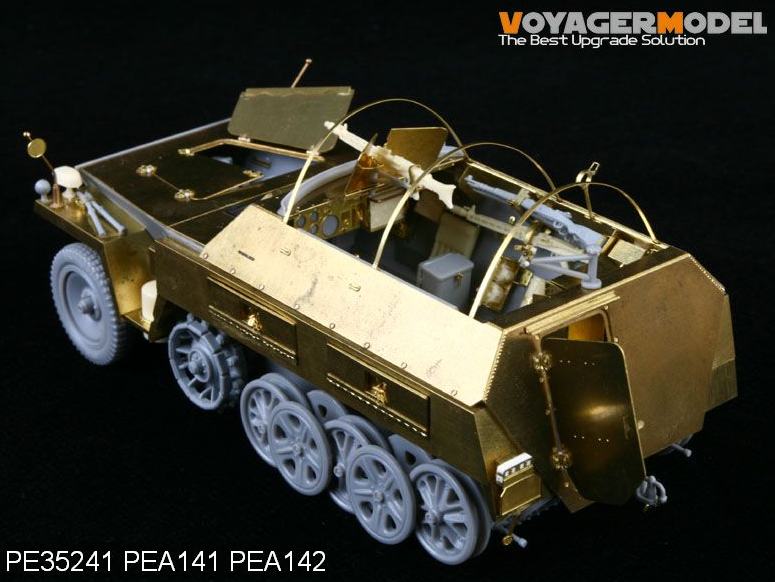Voyager Model PEA142 WWII German Sd.Kfz.250 NEU Amour Plate (For DRAGON Kit) 1/35 – Bild 7