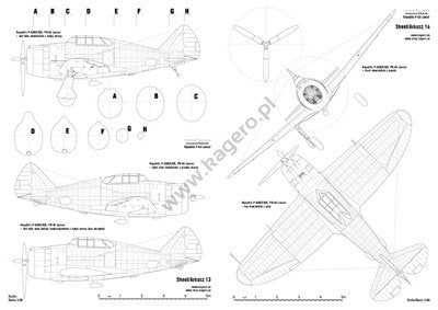 Kagero 7122 Republic P-43 Lancer EN/PL – imagen 5