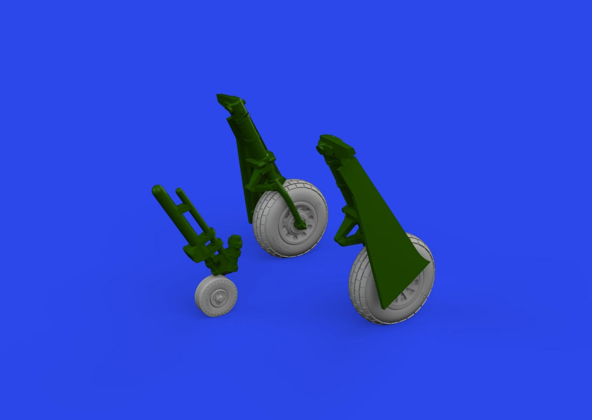 Eduard 672369 P-51D wheels block tread EDUARD 1/72 – imagen 4