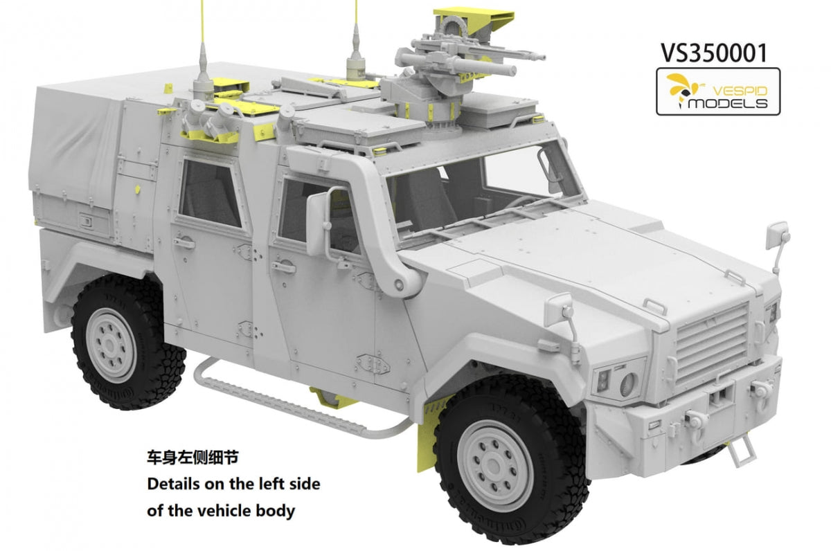 Vespid Models VS350001S German Utility Vehicle 2011 Production Eagle IV ( DELUX EDITION ) 1/35 – Bild 6