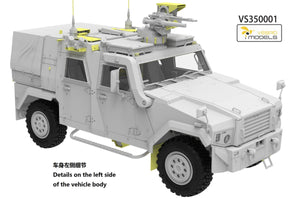 Vespid Models VS350001S German Utility Vehicle 2011 Production Eagle IV ( DELUX EDITION ) 1/35 – Bild 6