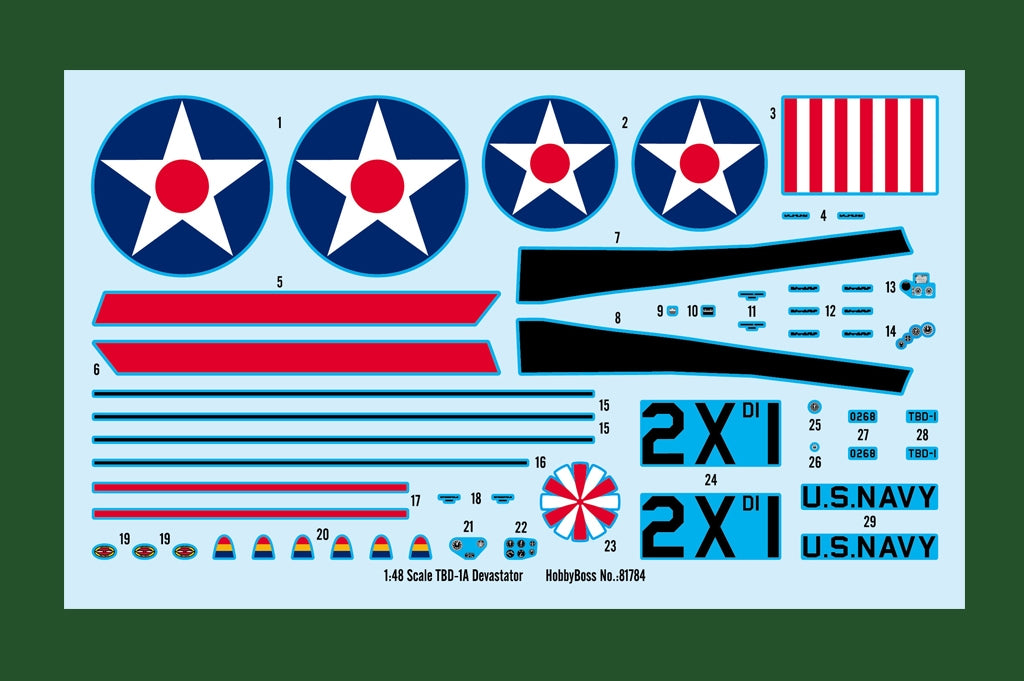 Hobby Boss 81784 TBD-1A Devastator 1/48 – Bild 4