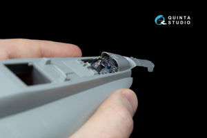 Quinta Studio QD48044 F/A-18C (early) 3D-Printed &amp;amp; coloured Interior on decal paper (for Kinetic) 1/48 – imagen 5