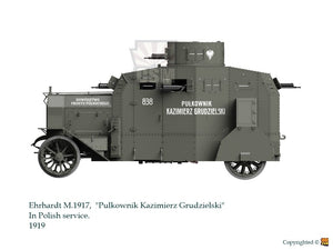 Copper State Models 35010 Ehrhardt E-V/4 M.1917 ( ZAWIERA POLSKIE KALKI ) 1/35 – Bild 3