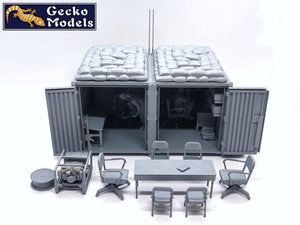 Gecko Models 35GM0119 US Military Base Temporary Command Station (Vietnam War Era) 1/35