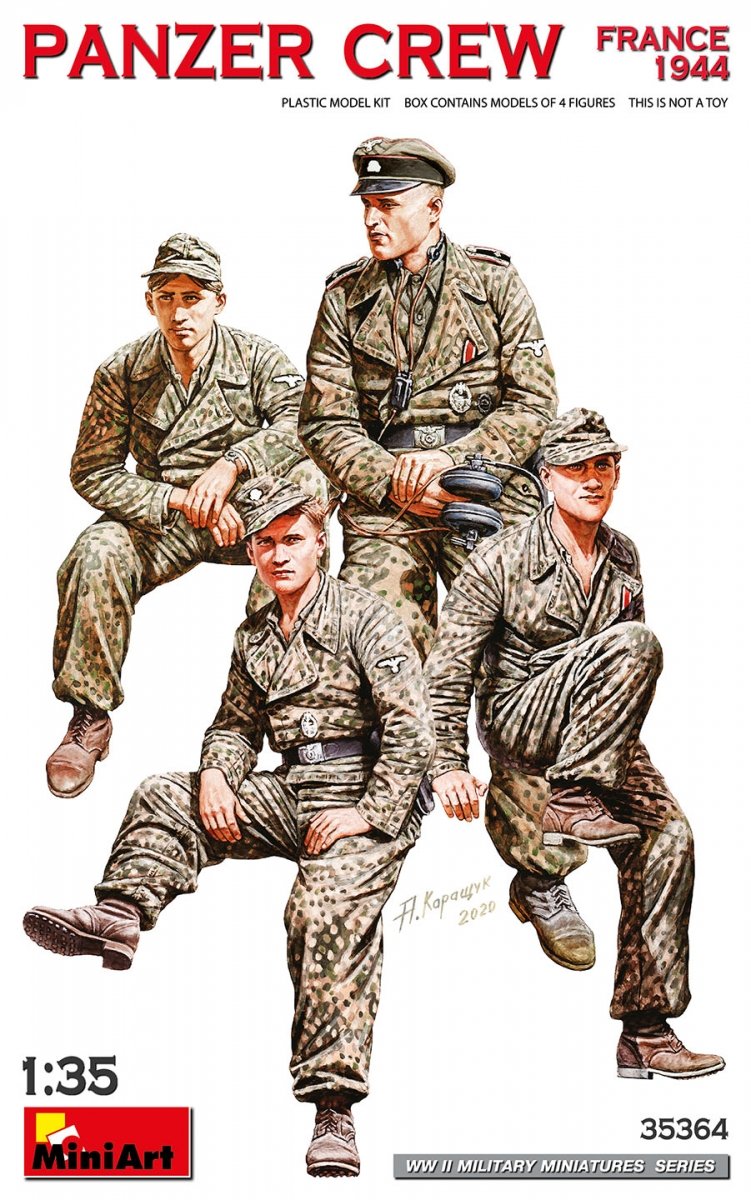 MiniArt 35364 PANZER CREW. FRANCE 1944 1/35