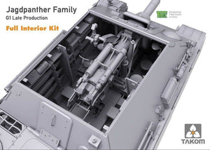 Takom 2106 JAGDPANTHER G1 GERMAN TANK DESTROYER LATE PRODCTION 1/35 – immagine 2