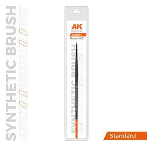 AK Interactive AKB004 AK SYNTHETIC BRUSH – ROUND 4/0 – zdjęcie 2