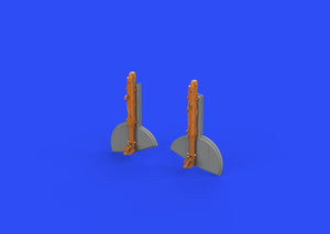 Eduard 648589 Spitfire Mk. I undercarriage legs BRONZE 1/48 EDUARD – immagine 2