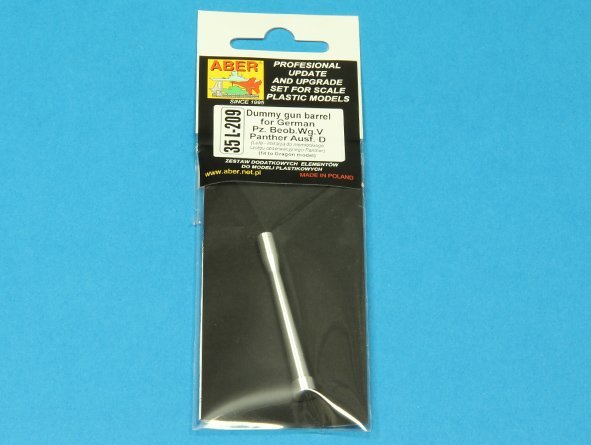 Aber 35L-209 Dummy gun barrel for German Pz. Beob.Wg.V Panther Ausf. D 1/35 – Bild 5