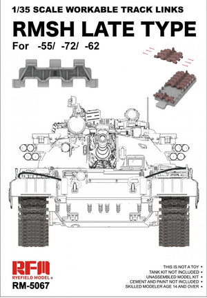 Rye Field Model 5067 RMSH LATE TYPE For T-55/T-72/T-62 1/35