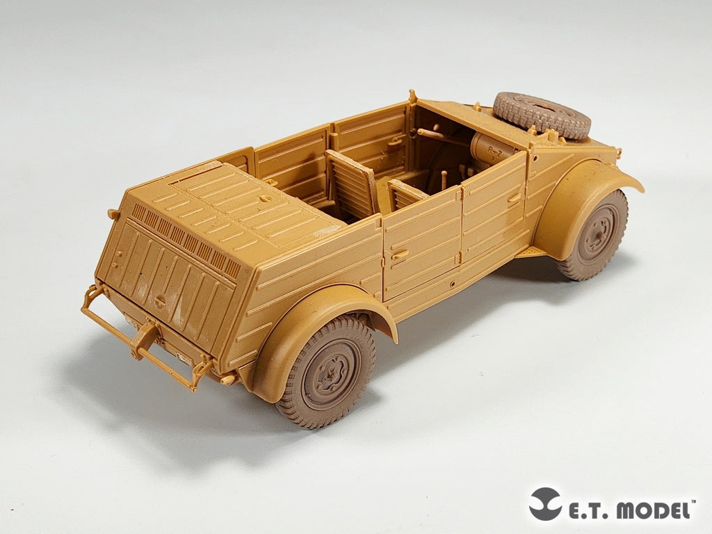 E.T. Model P35-138 WWII German Kübelwagen Type82 Sagged wheels Narrow For TAMIYA Kit 1/35 – Bild 8