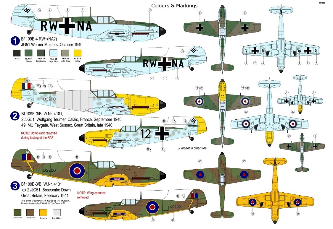 AZ Model AZ7689 Bf 109E-3 „Special marking“ 1/72 – immagine 2