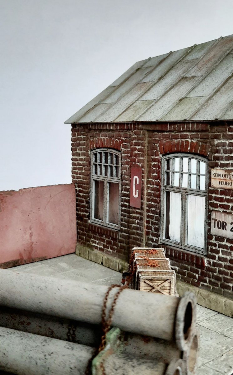 RT-Diorama 35286 Diorama-Base: &amp;quot;Factory Yard&amp;quot; 1/35 – imagen 10