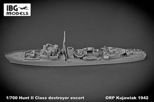 IBG 70002 ORP Kujawiak 1942 Hunt II class destroyer escort 1/700 – image 3